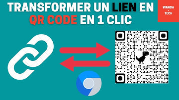 Transformer un lien en QR code directement à partir de Google chrome