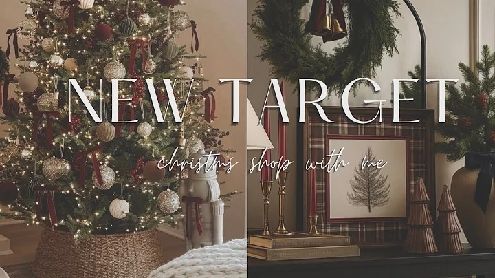 NEW HOME DECOR AT TARGET Christmas home decor shop with me 2025