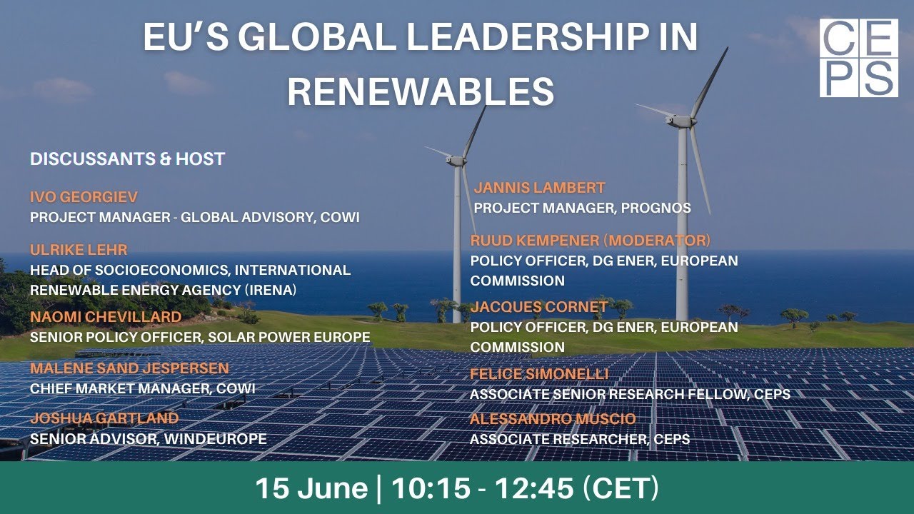 EU’s Global Leadership in Renewables