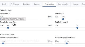 AlulaConnect Connect+ Delay Settings