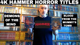 4K Hammer Horror : Blood from the Mummys Tomb & Demons of the Mind reviews