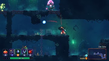 Dead Cells Alpha build.  Grenade parry bug