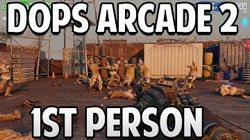 Black Ops 3 Zombies "1st PERSON DEAD OPS ARCADE 2" GAMEPLAY! How To Unlock "Dead Ops Arcade" 1st POV