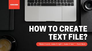 Text file creation with read and write (Tamil)