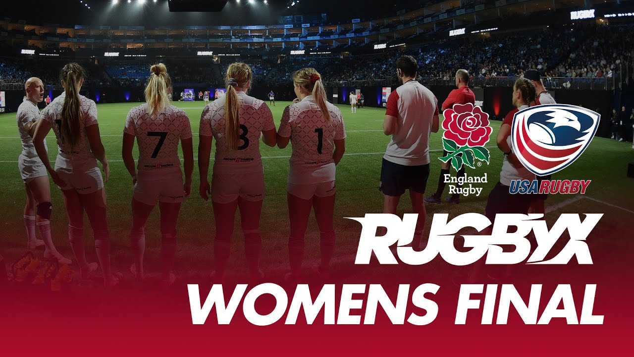 RugbyX Women's Final England vs USA YouTube