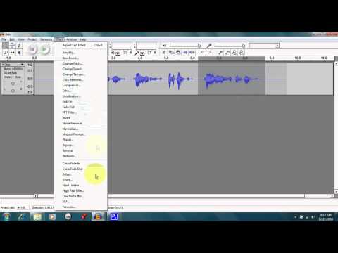 Fixing Audio Flubs & Problems with Free Audacity