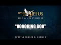 LIVING LIKE JESUS SPECIAL LIVE STREAMING "Honoring God"