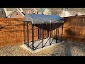 Ptw kennels ep 17 building an 8 x 4 ft dog kennel setup  diy process