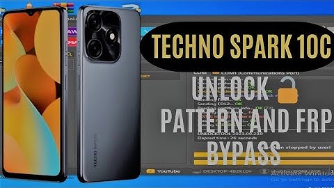 Yadda Ake Cire Security Tecno Spark 10C, Model:KL5K" Cikin Sauki