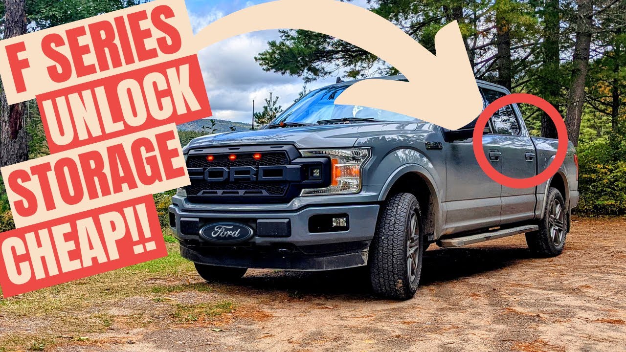 Add Extra Storage to Your F150 for $20: Easy Access Behind the