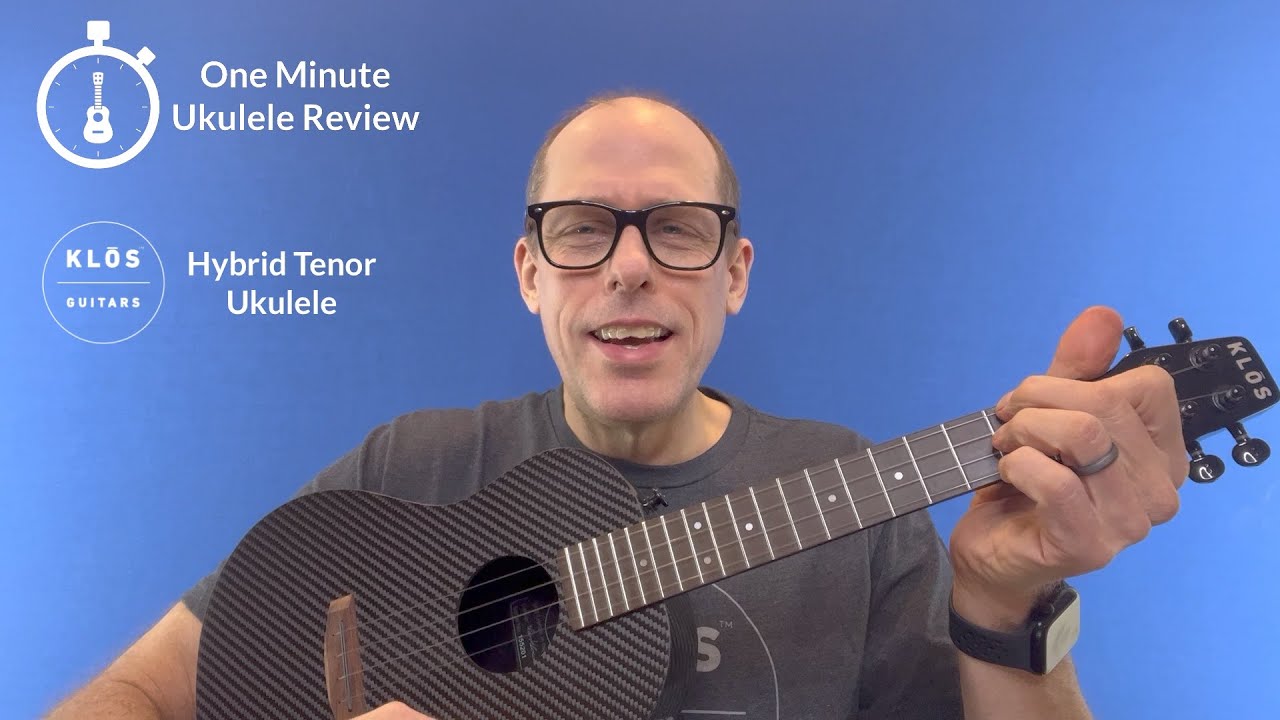 One Minute Ukulele Review KLŌS Hybrid Tenor Ukulele YouTube