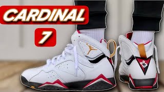 REVIEW AND ON FEET OF THE AIR JORDAN 7 “CARDINAL” HOW GOOD ARE THEY?