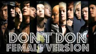 Super Junior - Don't Don [Female Version]
