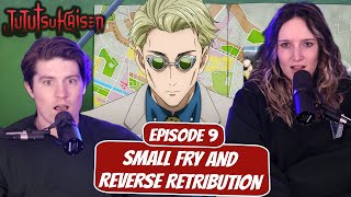 NANAMI KICKS ASS! | Jujutsu Kaisen Newlyweds Reaction | Ep 9, "Small Fry and Reverse Retribution"