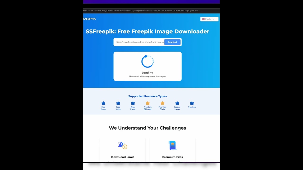 Unlimited Freepik is completely FREE 😍 #SSFreepik #FreepikFree #DownloadFreepik