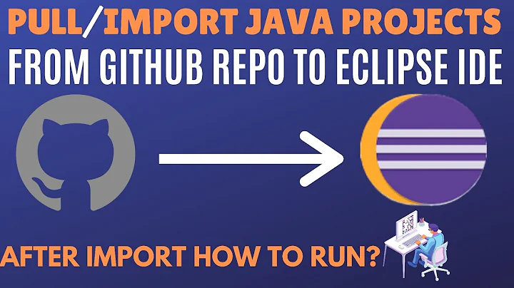 How to import java project in eclipse from github | Tech Projects