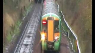 Class 377s & 319s At Haywards Heath Tunnel Part 1