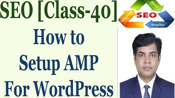 SEO Full Course Tutorial In Bangla | Class-40 | How to Setup AMP For WordPress