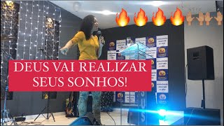 Deus realiza sonhos ! Pregação completa-Erika Neves🔥🔥