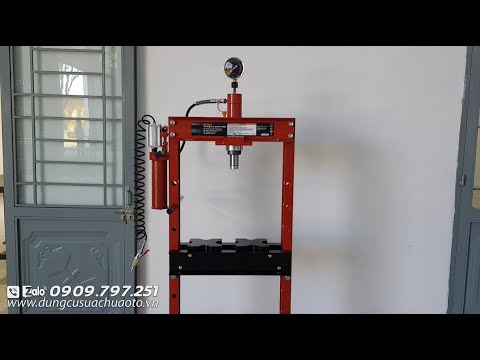 Video Máy ép thủy lực 20 tấn TY20002 - youtube