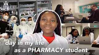 day in the life of a pharmacy student in RCSI 💊📚🔬