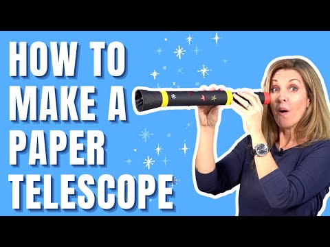 How To Make A Paper Telescope - Easy DIY Craft Ideas For Children