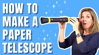 How To Make A Paper Telescope - Easy DIY Craft Ideas For Children