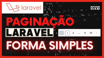 COMO FAZER PAGINAÇÃO NO LARAVEL