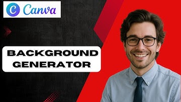 HOW TO USE BACKGROUND GENERATOR IN CANVA (full guide)
