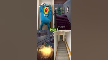 Plankton After Leg Day, but reverse (Funny memes) 😅😅 #13bff #memes collab @fishmeister419