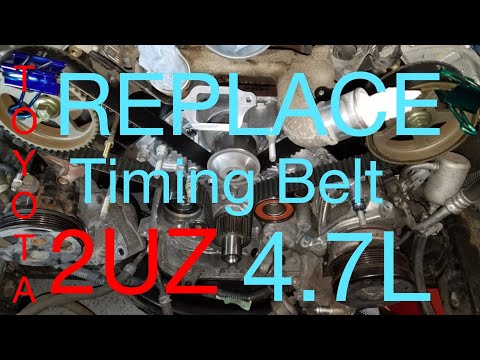 How to✅installation timing belt of Toyota Tundra 2UZ-FE V8 4.7L