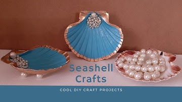 Seashell crafts | How to make Easy and beautiful diy Seashell Craft | Home decorating ideas handmade