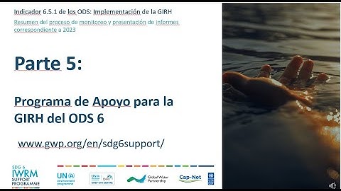 SDG 651 2023 Monitoring Overview (Spanish) Part 5: Support Programme