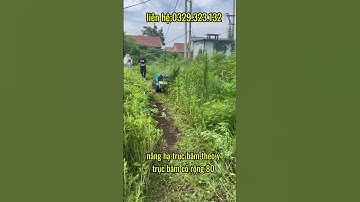 ROBOT CẮT CỎ ĐIỀU KHIỂN TỪ XA #robot #dieukhientuxa #maycatco #máynôngnghiệp #hoanglongnongnghiep