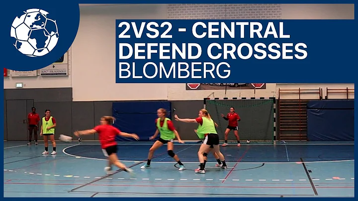 Defense against crossing - 2vs2 - Handballtraining...