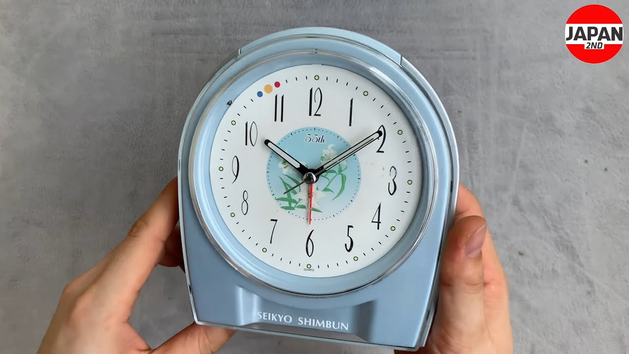 SEIKYO Shimbun 55th Melody Alarm Clock 聖教新聞創刊55周年記念