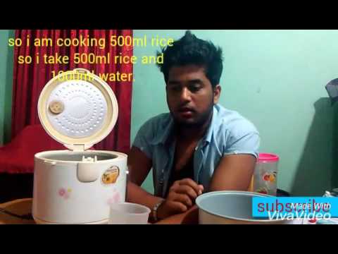 How To Use A Rice Cooker.How To Cook Rice In Rice Cooker