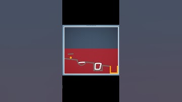 brain it on level 58 solution / place the ball in the orange box