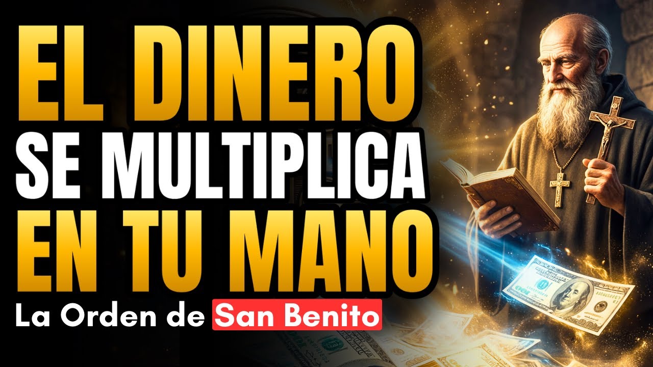🔥 EL CÓDIGO SECRETO DE SAN BENITO: La Oración que Expulsa la Escasez y Blinda tu Dinero (Hazlo hoy)