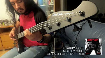 Mötley Crüe - Starry Eyes [bass cover]