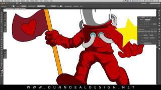 Creating A Cool Astronaut in Adobe Illustrator