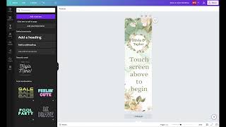 Creating Animated Screens For The Mobibooth Aura VIEW Video Tower With Canva