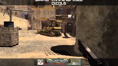 360 AoN throwing knife final kill.