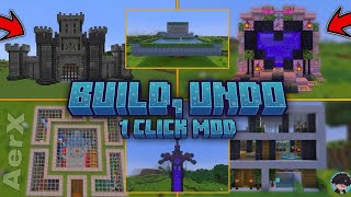 MCPE Instant Build Mod for Minecraft!