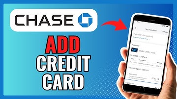 How To ADD A CHASE CREDIT CARD To My CHASE APP 2024!