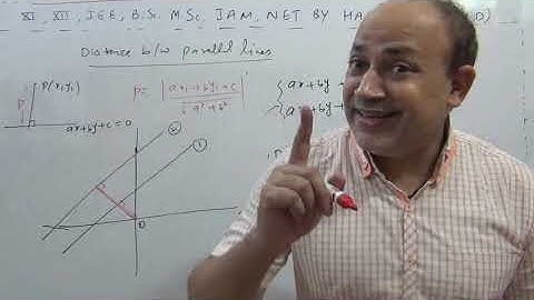 26 distance between parallel lines area of parallelogram by kota faculty