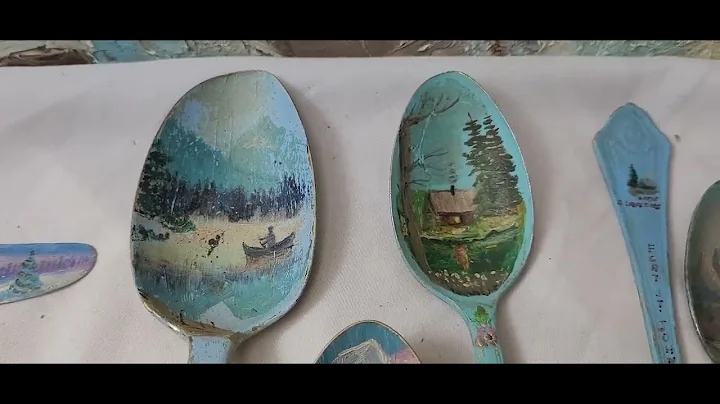 Ann Simmons Amazing Miniature Painter 1970s BC Can...
