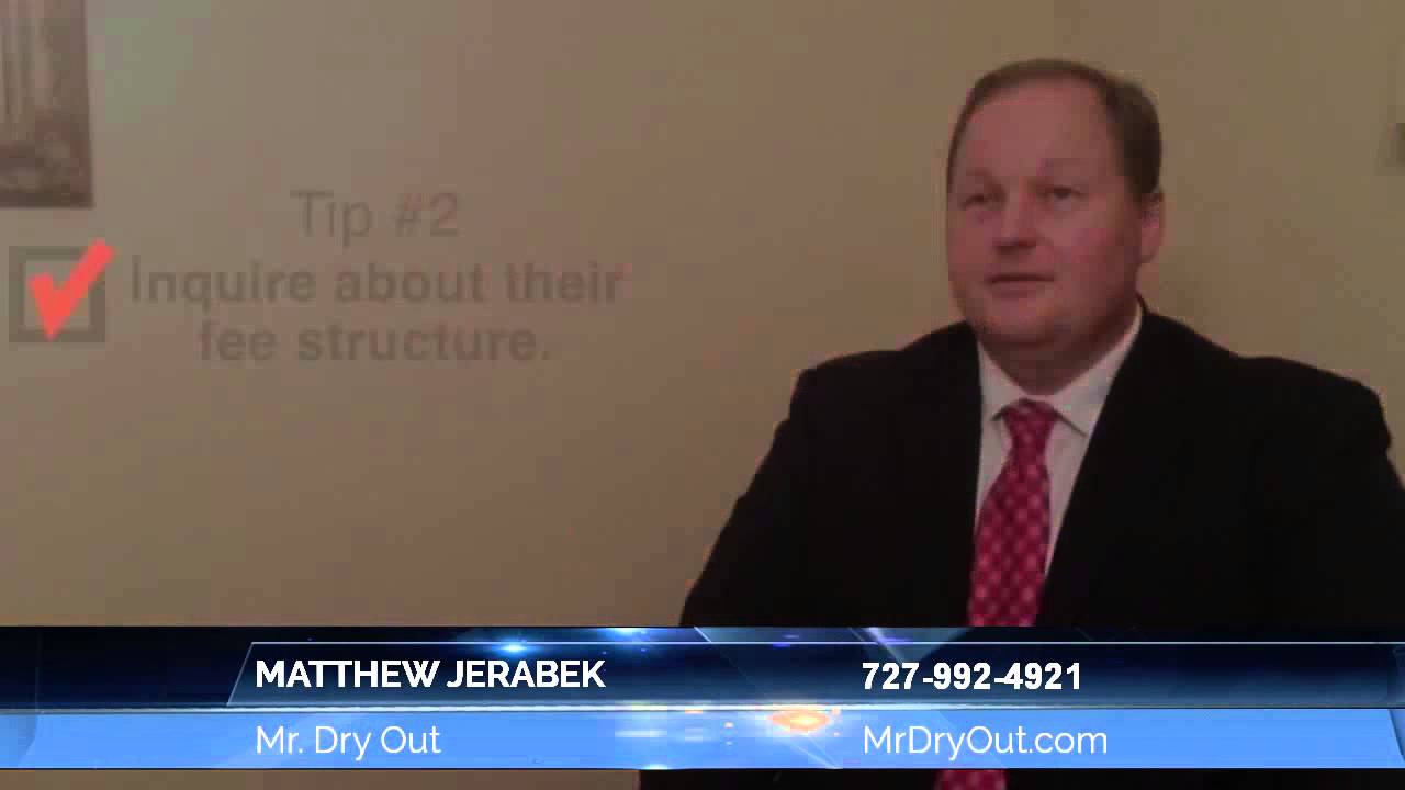 Matthew Jerabek of Mr. Dry Out: Finding a Water Damage ...