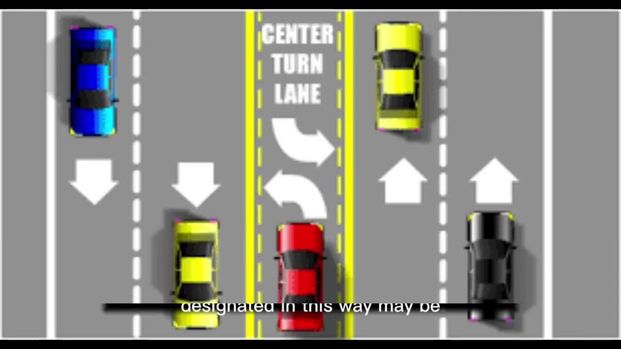 Center Turn Lanes