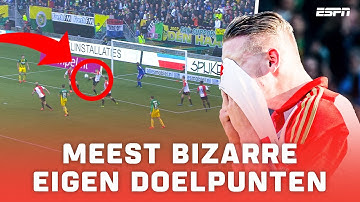 Meest BIZARRE EIGEN GOALS in de EREDIVISIE van deze eeuw 😲